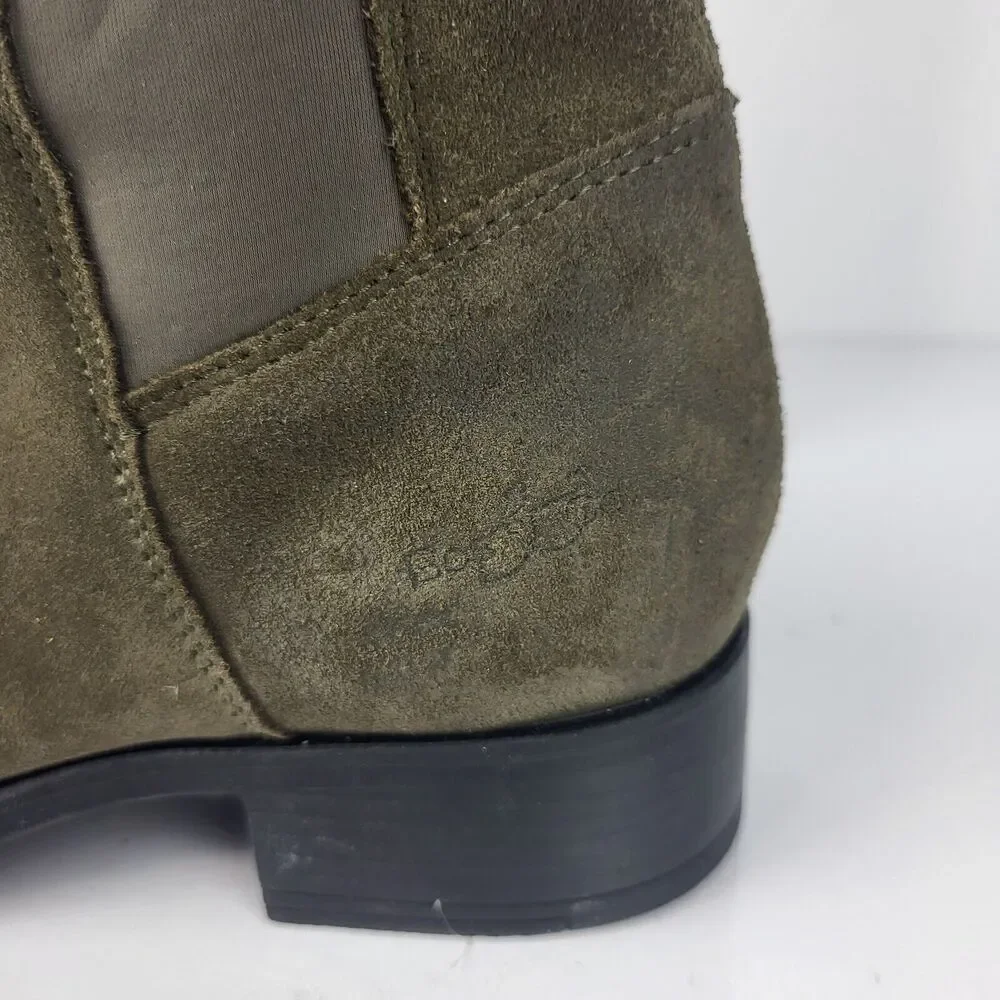 Over the knee waterproof Suede stretch Boots